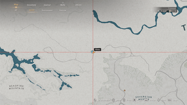 Acquire Timber Map Location