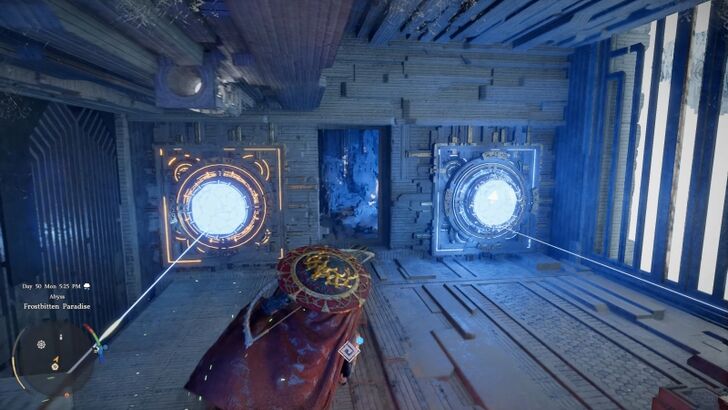 Room with Crystals Activated