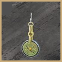 Engraved Gold Earring Icon