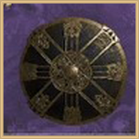 Demenissian Gold-Decorated Shield Icon