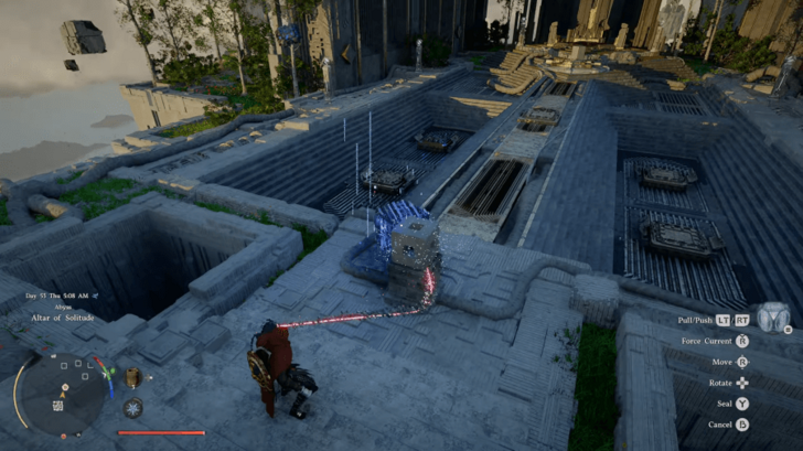 Place the Cube into the Pedestal