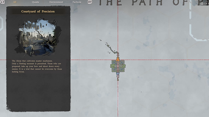 Courtyard of Precision Map Location