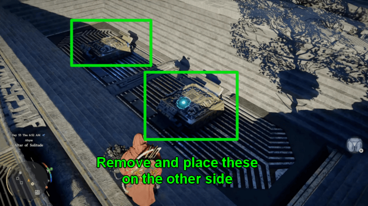 Place the Blocks on the Right to the Left