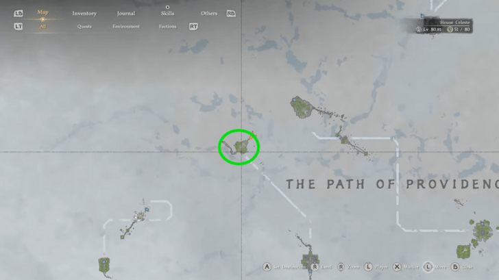 Altar of Solitude map location