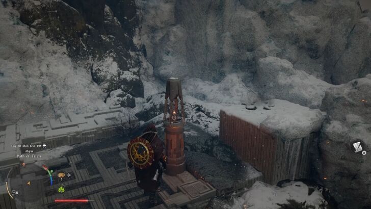 Kliff Lighting a Lantern