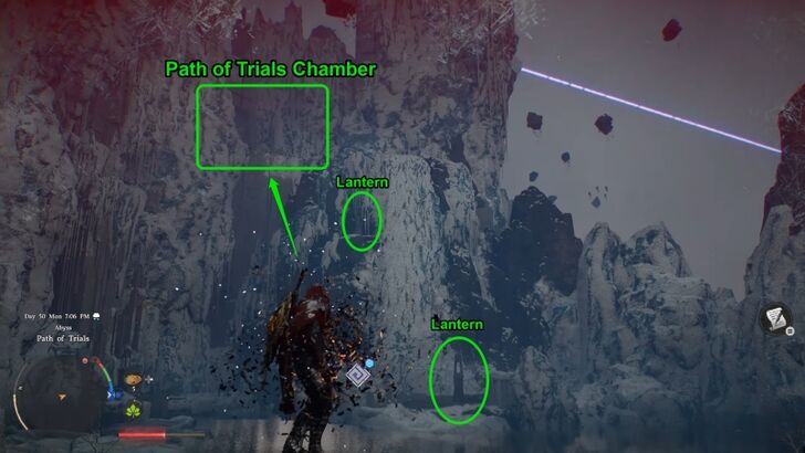 Kliff by a Lake and the Chamber of Path of Trials