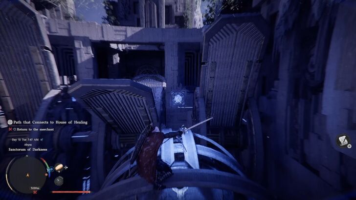 Kliff Using Blinding Flash Concentrated Light