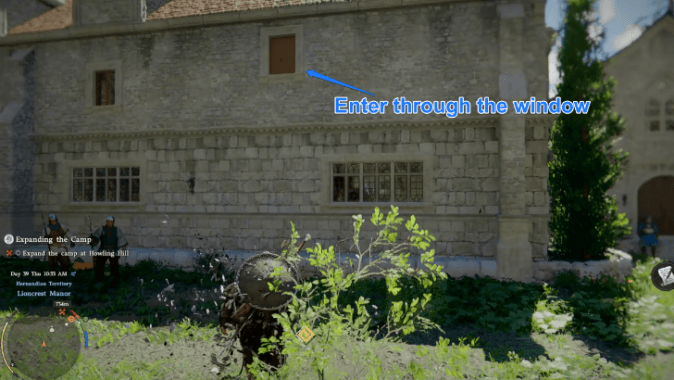 Lioncrest Manor Window