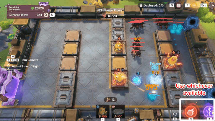 Genshin - Operation Defense Stage 1 Wave 3 Challenge Phase