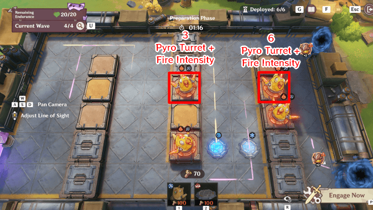 Genshin - Operation Defense Stage 1 Wave 4 Preparation Phase