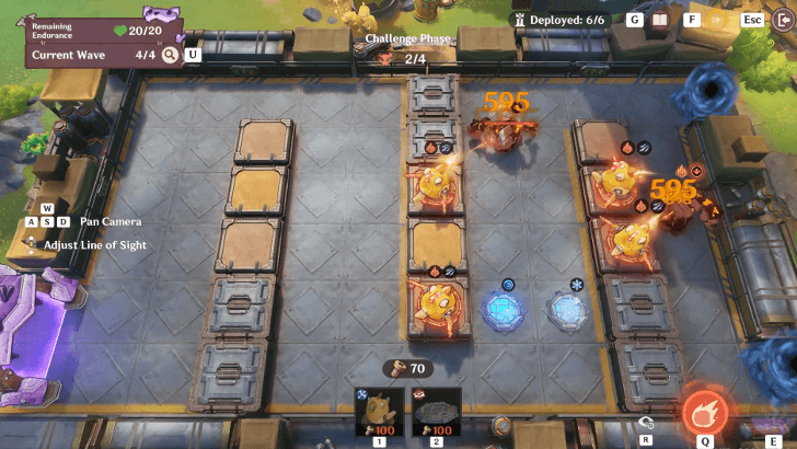 Genshin - Operation Defense Stage 1 Wave 4 Challenge Phase