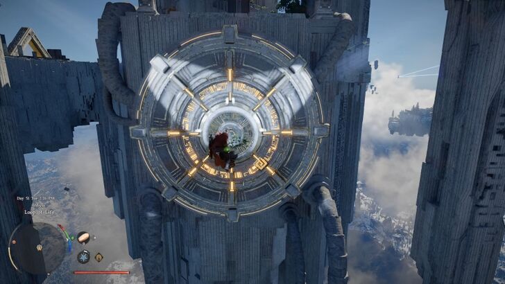 Kliff Hanging onto the Generator