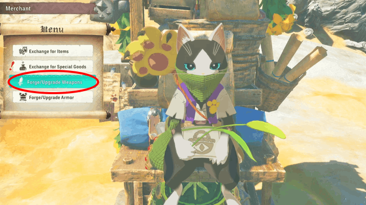 Weapons Upgrade