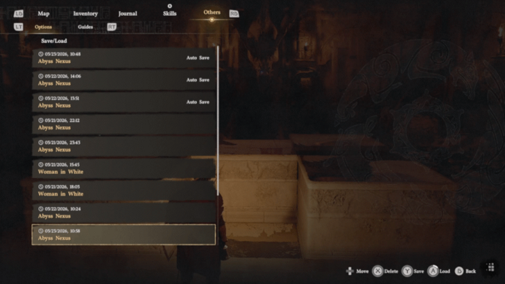 Save and Reload the Game