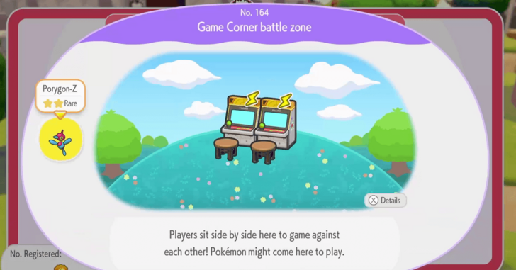 Game Corner battle zone