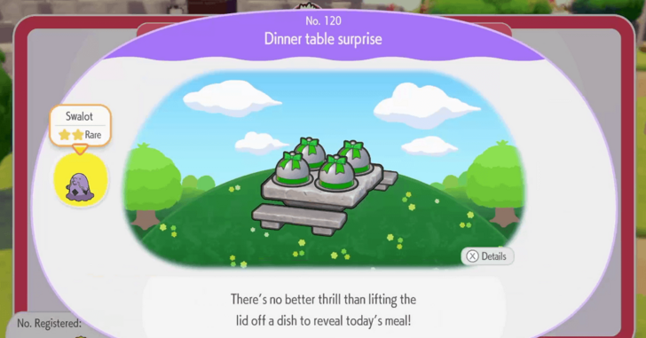 Dinner table surprise