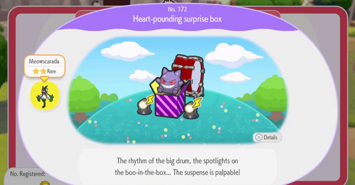 Heart-pounding surprise box