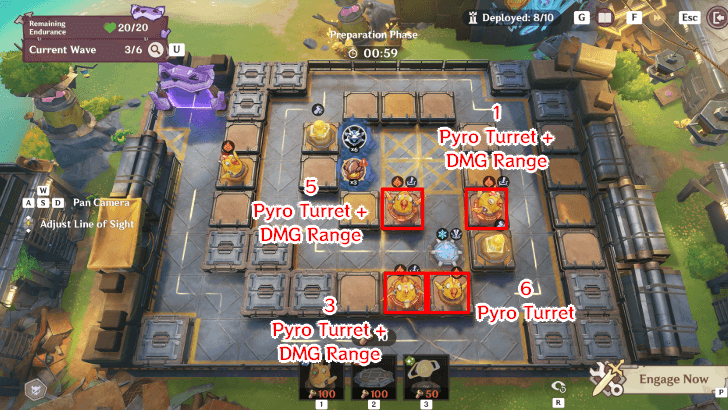 Genshin - Operation Defense Stage 2 Wave 3 Preparation Phase