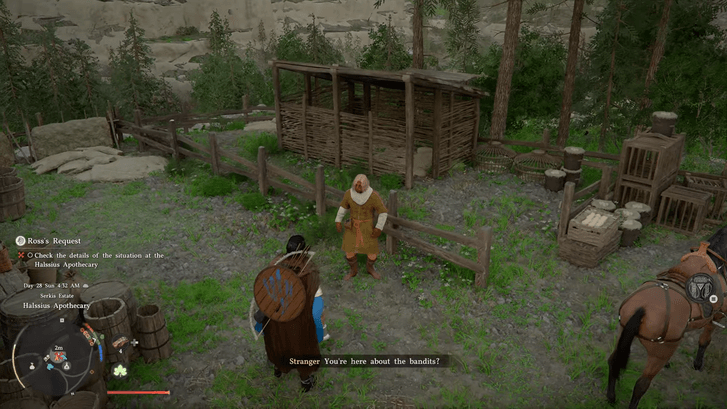 Ross Request Halssius Apothecary Stranger