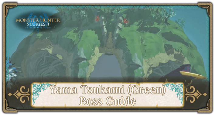 Yama Tsukami Green Boss Guide Top Banner