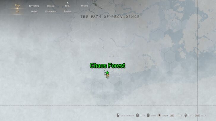 Chaos Forest Map Location