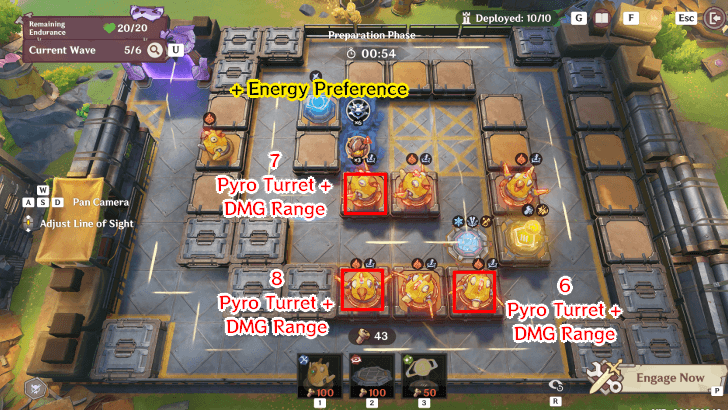 Genshin - Operation Defense Stage 2 Wave 5 Preparation Phase