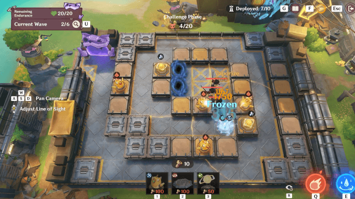 Genshin - Operation Defense Stage 2 Wave 2 Challenge Phase