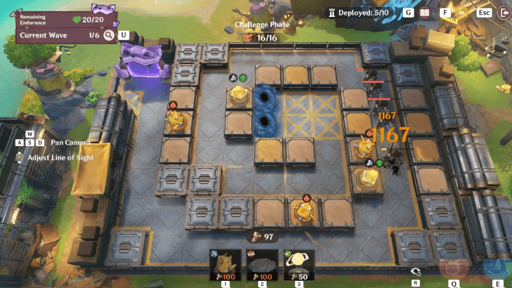 Genshin - Operation Defense Stage 2 Wave 1 Challenge Phase