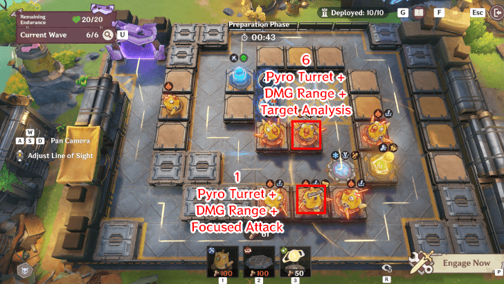 Genshin - Operation Defense Stage 2 Wave 6 Preparation Phase