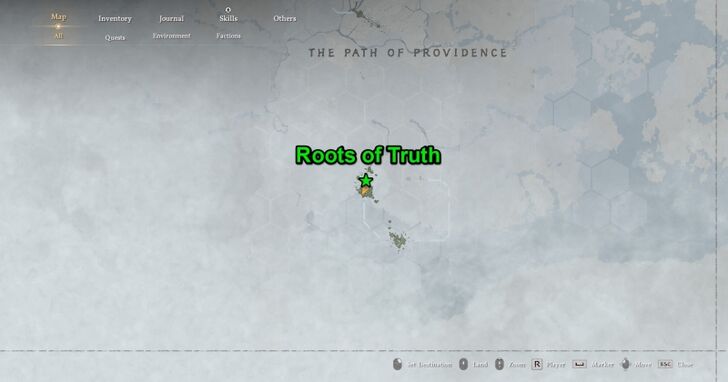 Roots of Truth Map Location