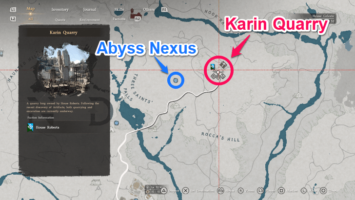 Karin Quarry Location