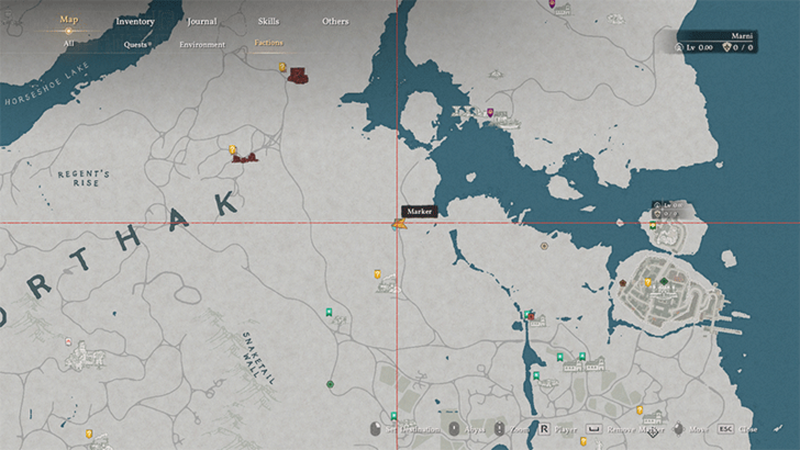 A Voyage Without Wind or Sail Map Location