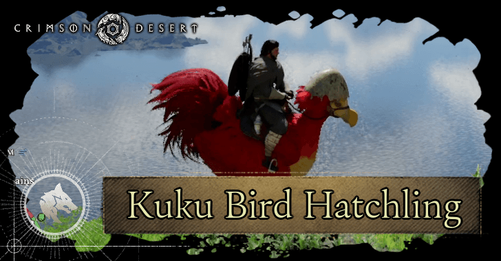 Crimson Desert - Kuku Bird Hatchling