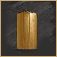 Large Gilded Shield Icon