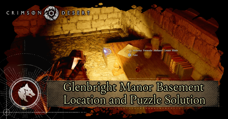 Glenbright Manor Basement Location and Puzzle Solution