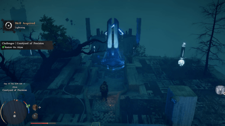 Lightning Skill Location