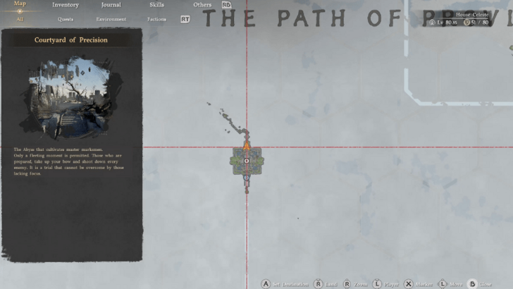 Lightning Skill Map Location