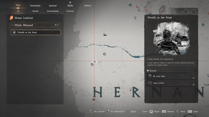 White Blizzard Quest