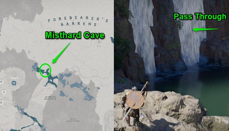 Pass Through the Waterfall