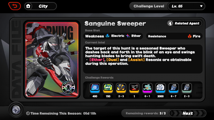 Notorious Hunt - Sanguine Sweeper