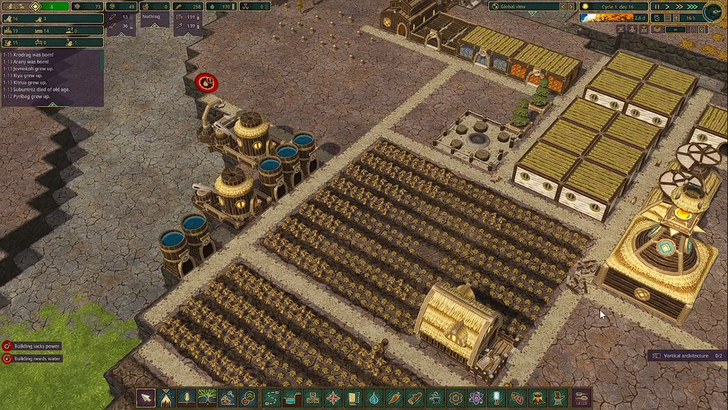 timberborn city shot overhead farm