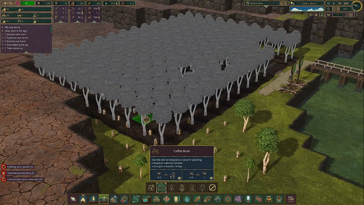 timberborn forester fields