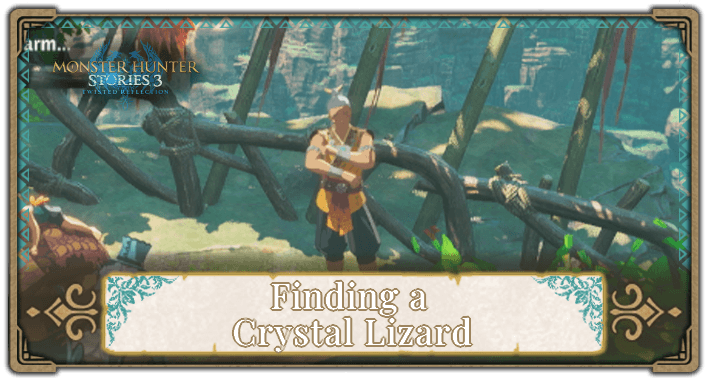 Finding a Crystal Lizard