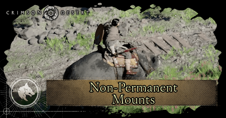 Crimson Desert - Non-Permanent Mounts