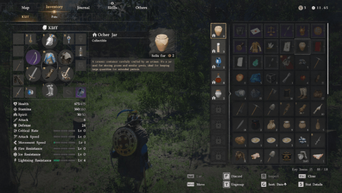 Ocher Jar Collectible