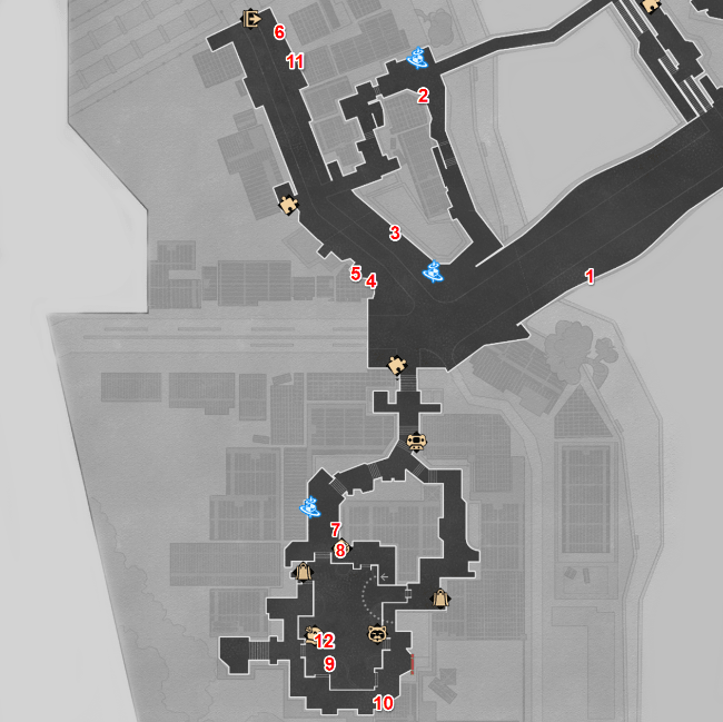 Duomension City F1 West Cosmicon Opponent Locations