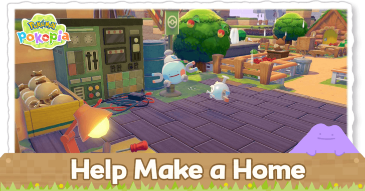 Pokemon Pokopia - Help Make a Home (Magnemite)
