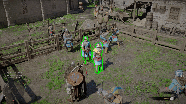 Counter in Hernand Castle