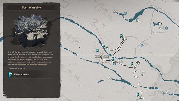 Fort Warspike Location