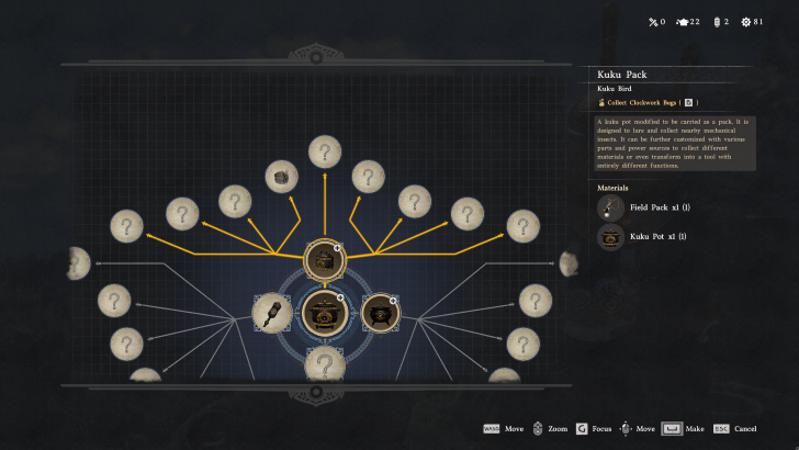 Kuku Pack Blueprint Tree